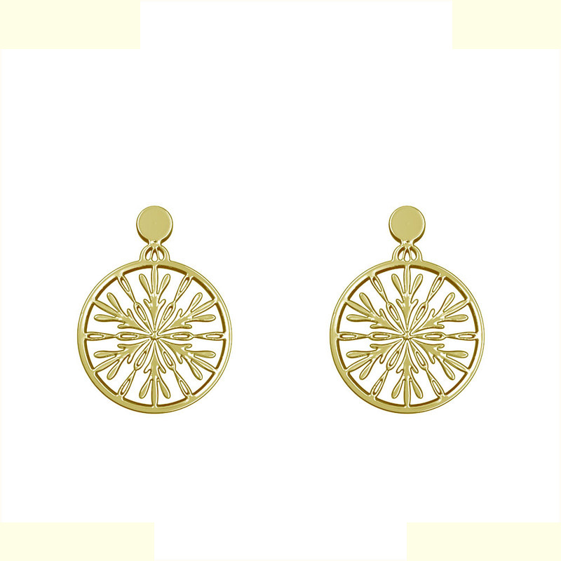 گوشواره طلا 18 عیار زنانه مدوپد مدل اسلیمی کد GA1-13024 گوشواره طلا 18 عیار زنانه مدوپد مدل اسلیمی کد GA1-13024