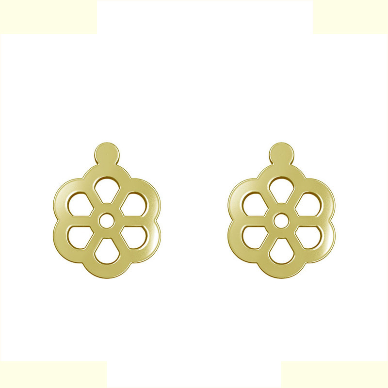 گوشواره طلا 18 عیار زنانه مدوپد مدل گل کد GA1-13044 گوشواره طلا 18 عیار زنانه مدوپد مدل گل کد GA1-13044