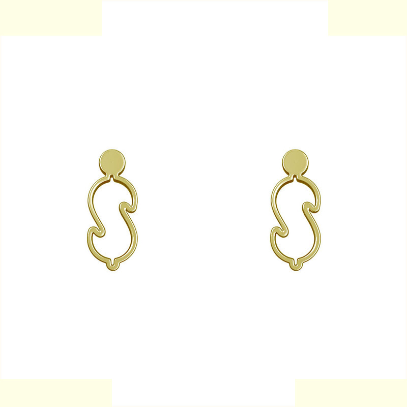 گوشواره طلا 18 عیار زنانه مدوپد مدل هندسی کد GA1-13060 گوشواره طلا 18 عیار زنانه مدوپد مدل هندسی کد GA1-13060