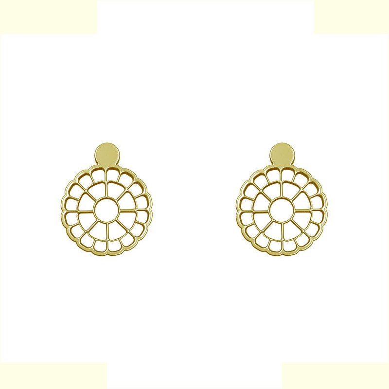 گوشواره طلا 18 عیار زنانه مدوپد مدل گل کد GA1-13083 گوشواره طلا 18 عیار زنانه مدوپد مدل گل کد GA1-13083