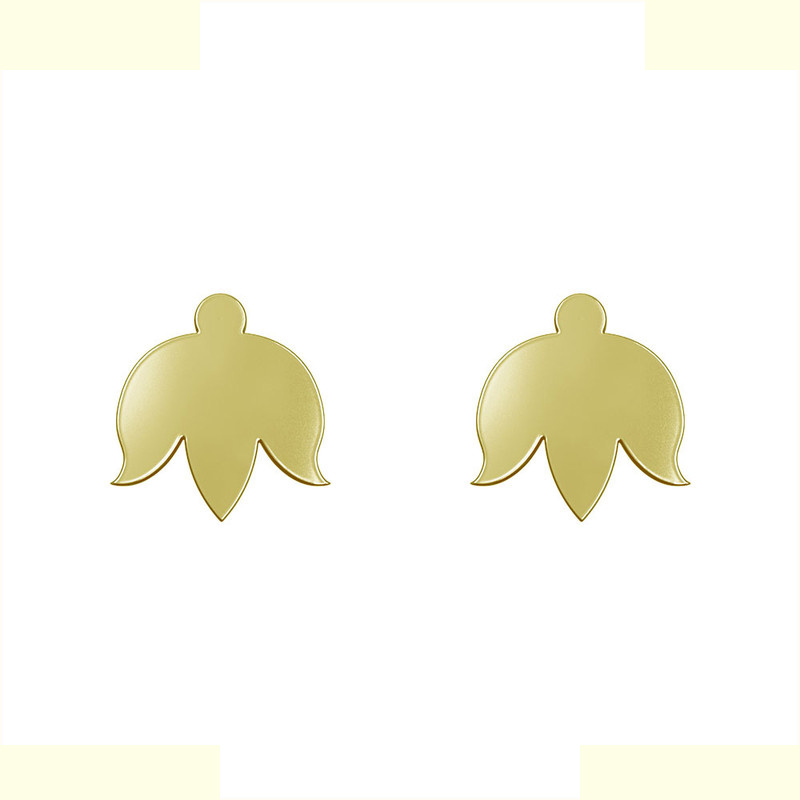 گوشواره طلا 18 عیار زنانه مدوپد مدل گل کد GA1-13086 گوشواره طلا 18 عیار زنانه مدوپد مدل گل کد GA1-13086