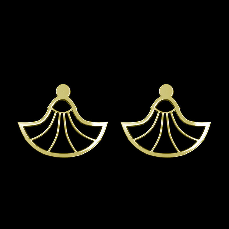 گوشواره طلا 18 عیار زنانه مدوپد مدل هندسی کد GA1-13106 گوشواره طلا 18 عیار زنانه مدوپد مدل هندسی کد GA1-13106