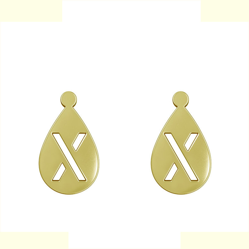 گوشواره طلا 18 عیار زنانه مدوپد مدل حرف x کد GA1-13137 گوشواره طلا 18 عیار زنانه مدوپد مدل حرف x کد GA1-13137