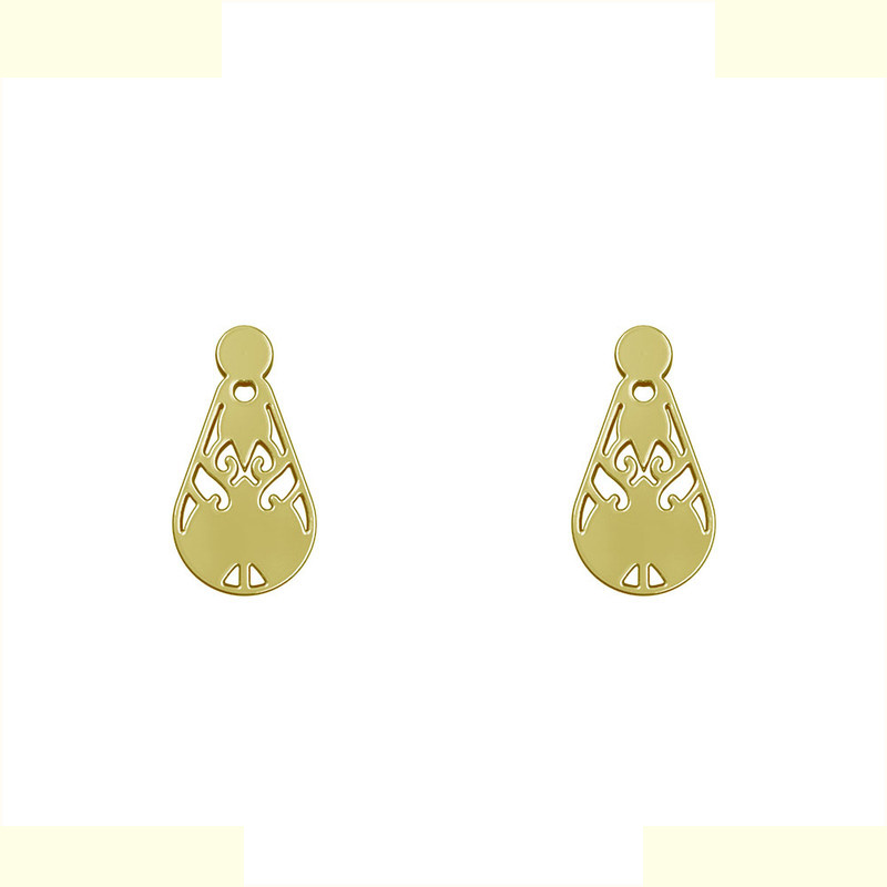 گوشواره طلا 18 عیار زنانه مدوپد مدل هندسی کد GA1-13141 گوشواره طلا 18 عیار زنانه مدوپد مدل هندسی کد GA1-13141