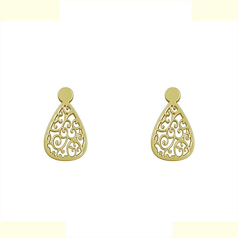 گوشواره طلا 18 عیار زنانه مدوپد مدل هندسی کد GA1-13221 گوشواره طلا 18 عیار زنانه مدوپد مدل هندسی کد GA1-13221