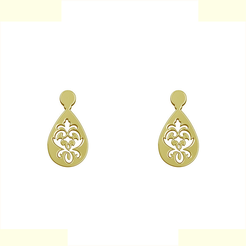 گوشواره طلا 18 عیار زنانه مدوپد مدل هندسی کد GA1-13230 گوشواره طلا 18 عیار زنانه مدوپد مدل هندسی کد GA1-13230