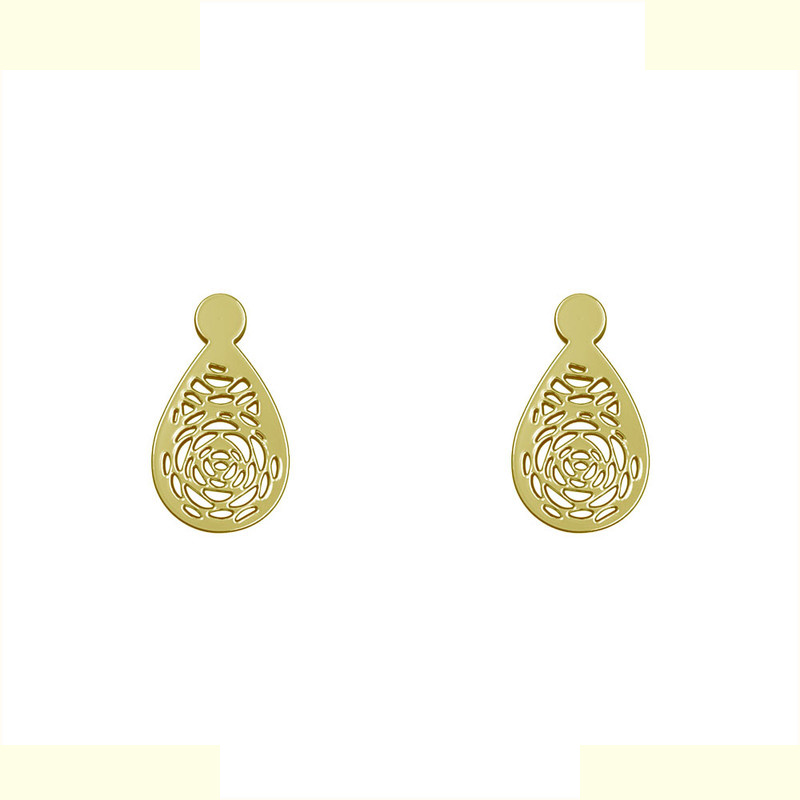 گوشواره طلا 18 عیار زنانه مدوپد مدل هندسی کد GA1-13269 گوشواره طلا 18 عیار زنانه مدوپد مدل هندسی کد GA1-13269