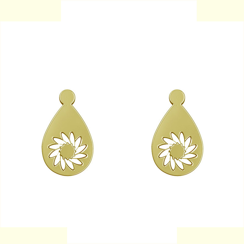 گوشواره طلا 18 عیار زنانه مدوپد مدل هندسی کد GA1-13271 گوشواره طلا 18 عیار زنانه مدوپد مدل هندسی کد GA1-13271