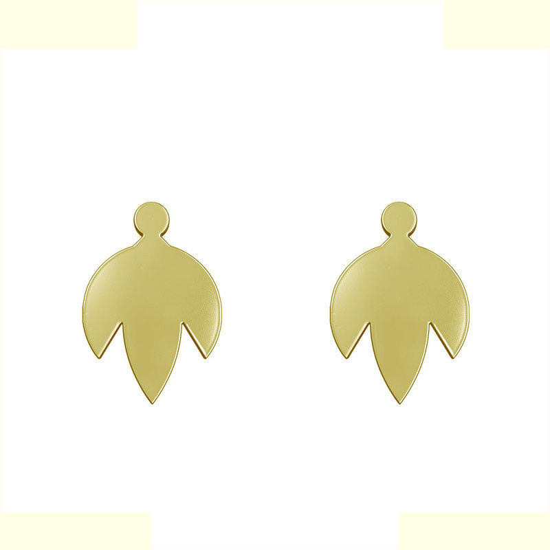 گوشواره طلا 18 عیار زنانه مدوپد مدل هندسی کد GA1-13274 گوشواره طلا 18 عیار زنانه مدوپد مدل هندسی کد GA1-13274