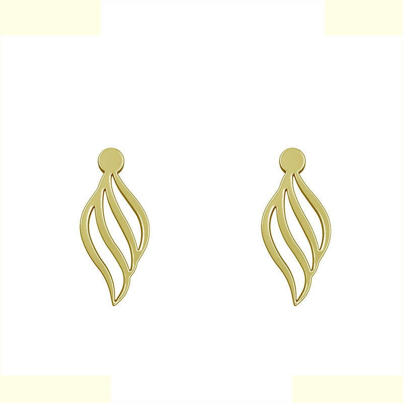 گوشواره طلا 18 عیار زنانه مدوپد مدل هندسی کد GA1-13276 گوشواره طلا 18 عیار زنانه مدوپد مدل هندسی کد GA1-13276