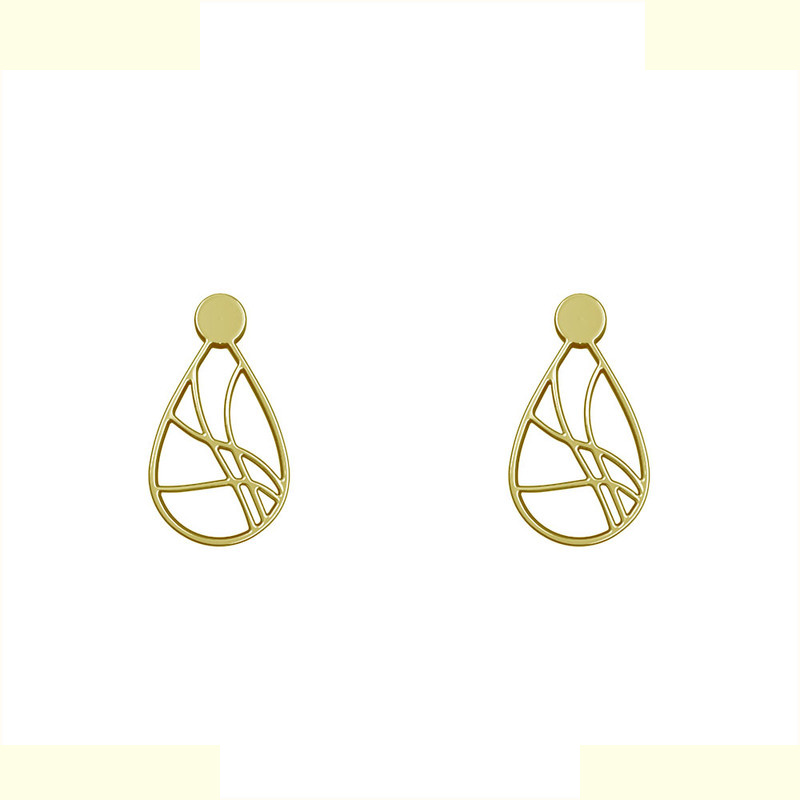 گوشواره طلا 18 عیار زنانه مدوپد مدل هندسی کد GA1-13295 گوشواره طلا 18 عیار زنانه مدوپد مدل هندسی کد GA1-13295