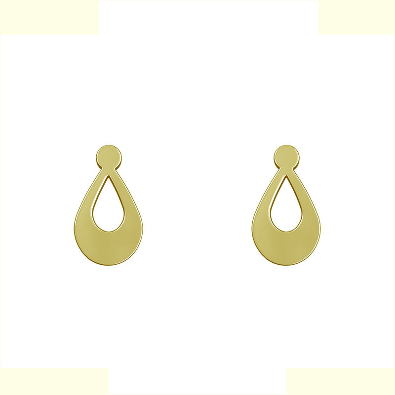 گوشواره طلا 18 عیار زنانه مدوپد مدل هندسی کد GA1-13313 گوشواره طلا 18 عیار زنانه مدوپد مدل هندسی کد GA1-13313