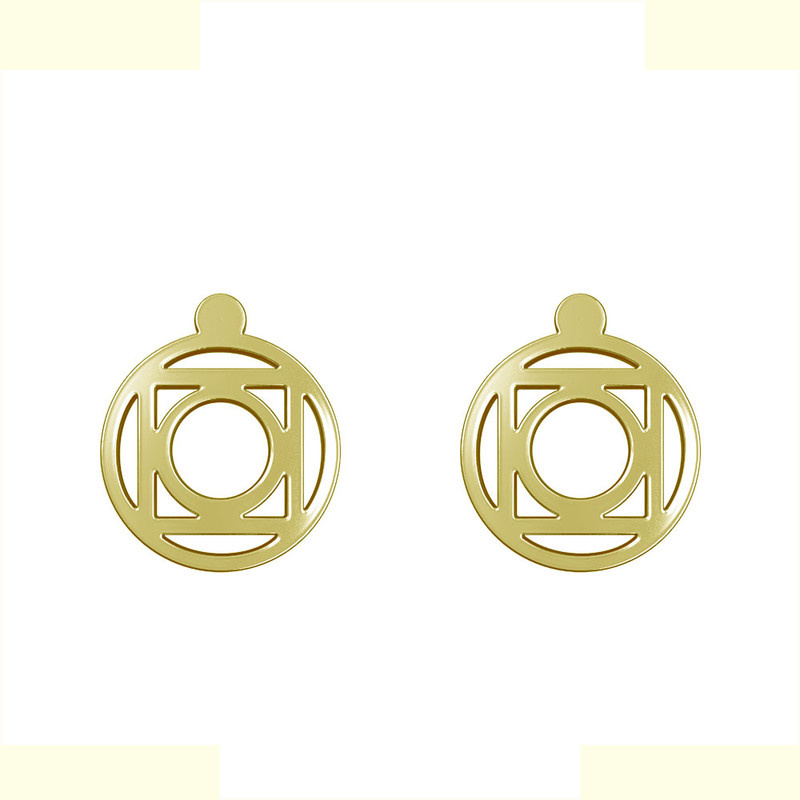 گوشواره طلا 18 عیار زنانه مدوپد مدل هندسی کد GA1-13326 گوشواره طلا 18 عیار زنانه مدوپد مدل هندسی کد GA1-13326