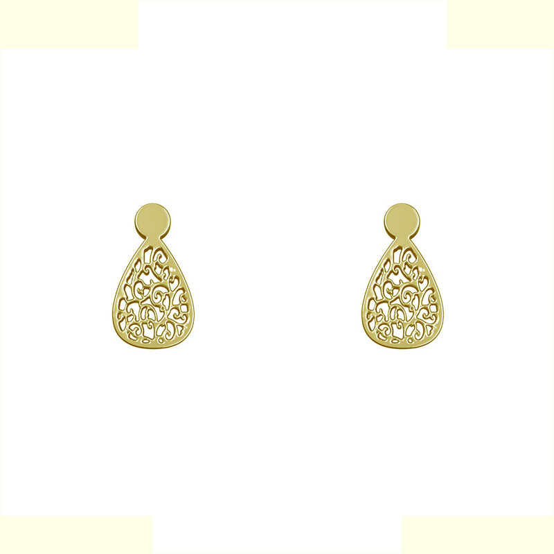 گوشواره طلا 18 عیار زنانه مدوپد مدل هندسی کد GA1-13341 گوشواره طلا 18 عیار زنانه مدوپد مدل هندسی کد GA1-13341