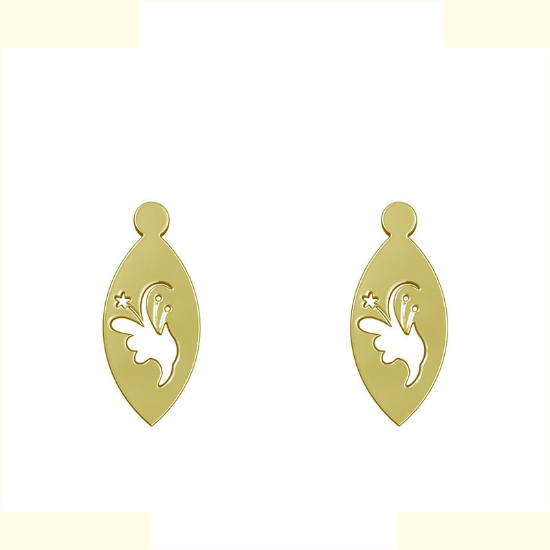 گوشواره طلا 18 عیار زنانه مدوپد مدل هندسی کد GA1-13344 گوشواره طلا 18 عیار زنانه مدوپد مدل هندسی کد GA1-13344