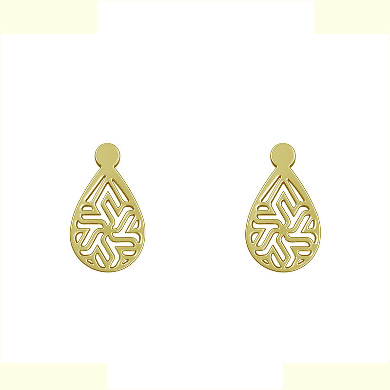 گوشواره طلا 18 عیار زنانه مدوپد مدل هندسی کد GA1-13444 گوشواره طلا 18 عیار زنانه مدوپد مدل هندسی کد GA1-13444