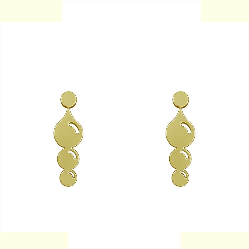 گوشواره طلا 18 عیار زنانه مدوپد مدل هندسی کد GA1-13476 گوشواره طلا 18 عیار زنانه مدوپد مدل هندسی کد GA1-13476