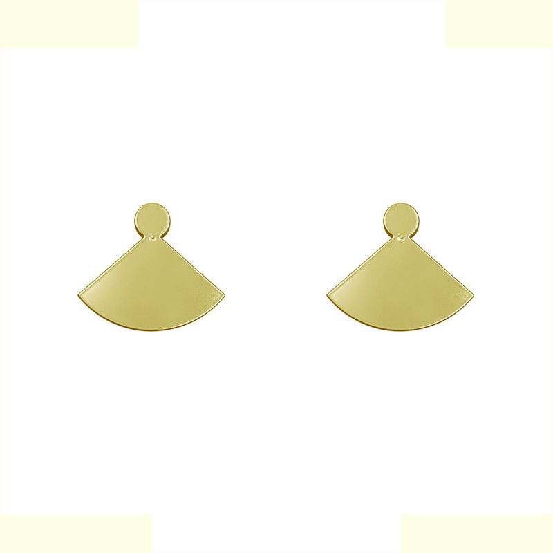 گوشواره طلا 18 عیار زنانه مدوپد مدل هندسی کد GA1-13606 گوشواره طلا 18 عیار زنانه مدوپد مدل هندسی کد GA1-13606