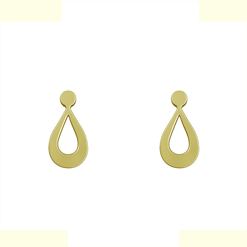 گوشواره طلا 18 عیار زنانه مدوپد مدل اشک کد GA1-13749 گوشواره طلا 18 عیار زنانه مدوپد مدل اشک کد GA1-13749