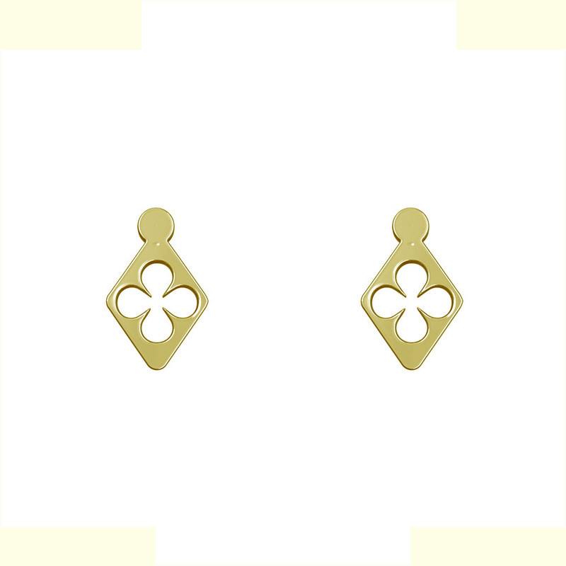 گوشواره طلا 18 عیار زنانه مدوپد مدل گل کد GA1-13783 گوشواره طلا 18 عیار زنانه مدوپد مدل گل کد GA1-13783