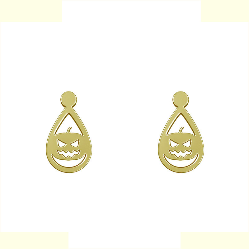 گوشواره طلا 18 عیار زنانه مدوپد مدل هالووین کد GA1-13799 گوشواره طلا 18 عیار زنانه مدوپد مدل هالووین کد GA1-13799