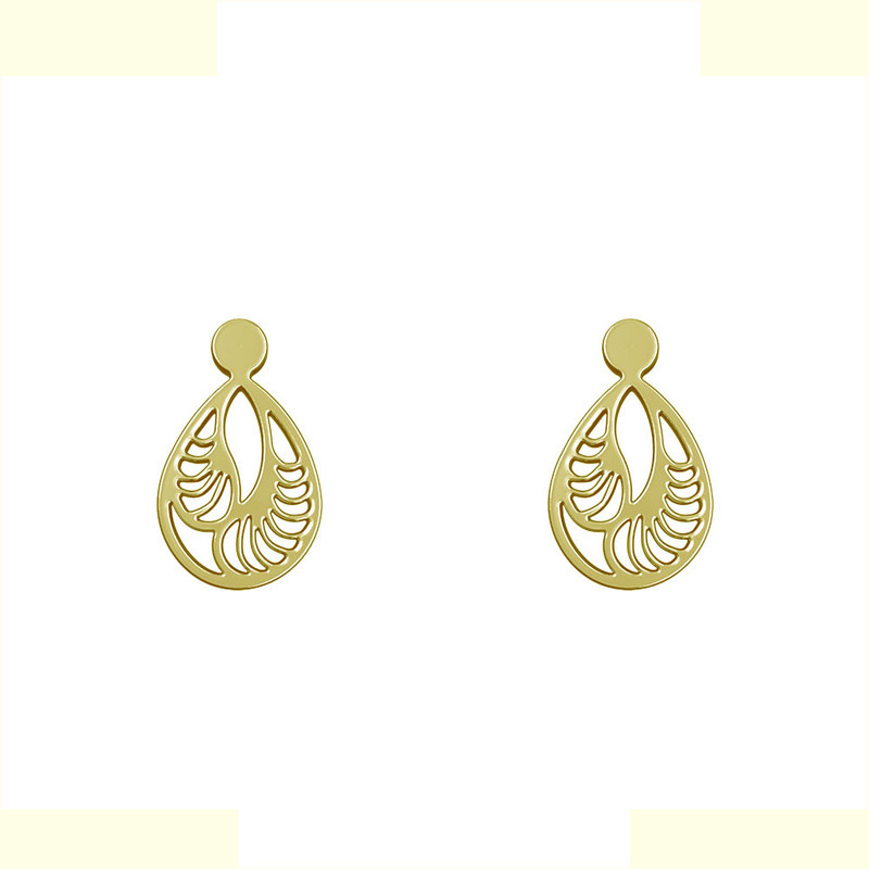 گوشواره طلا 18 عیار زنانه مدوپد مدل هندسی کد GA1-13813 گوشواره طلا 18 عیار زنانه مدوپد مدل هندسی کد GA1-13813