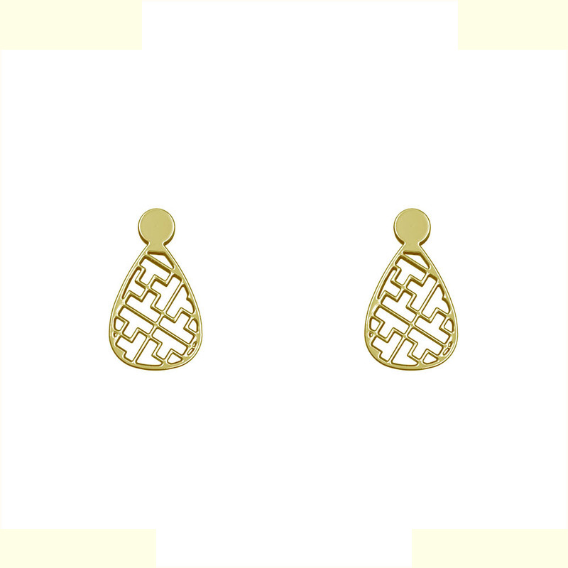 گوشواره طلا 18 عیار زنانه مدوپد مدل هندسی کد GA1-13852 گوشواره طلا 18 عیار زنانه مدوپد مدل هندسی کد GA1-13852