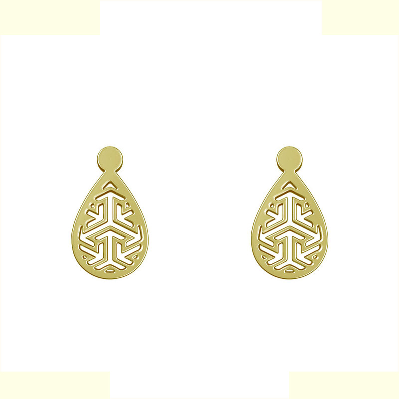 گوشواره طلا 18 عیار زنانه مدوپد مدل هندسی کد GA1-13863 گوشواره طلا 18 عیار زنانه مدوپد مدل هندسی کد GA1-13863