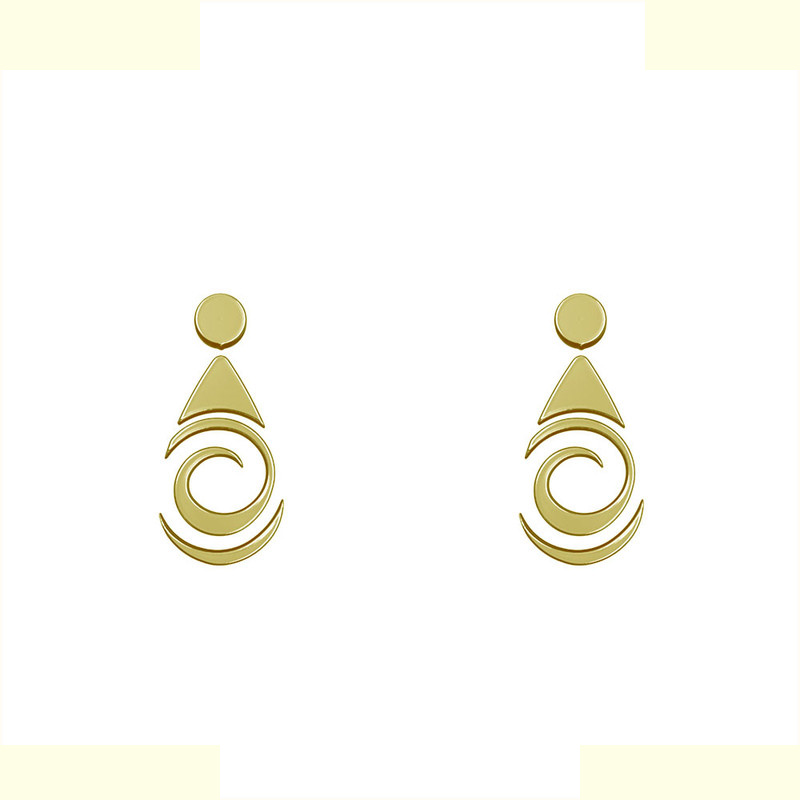 گوشواره طلا 18 عیار زنانه مدوپد مدل هندسی کد GA1-13868 گوشواره طلا 18 عیار زنانه مدوپد مدل هندسی کد GA1-13868