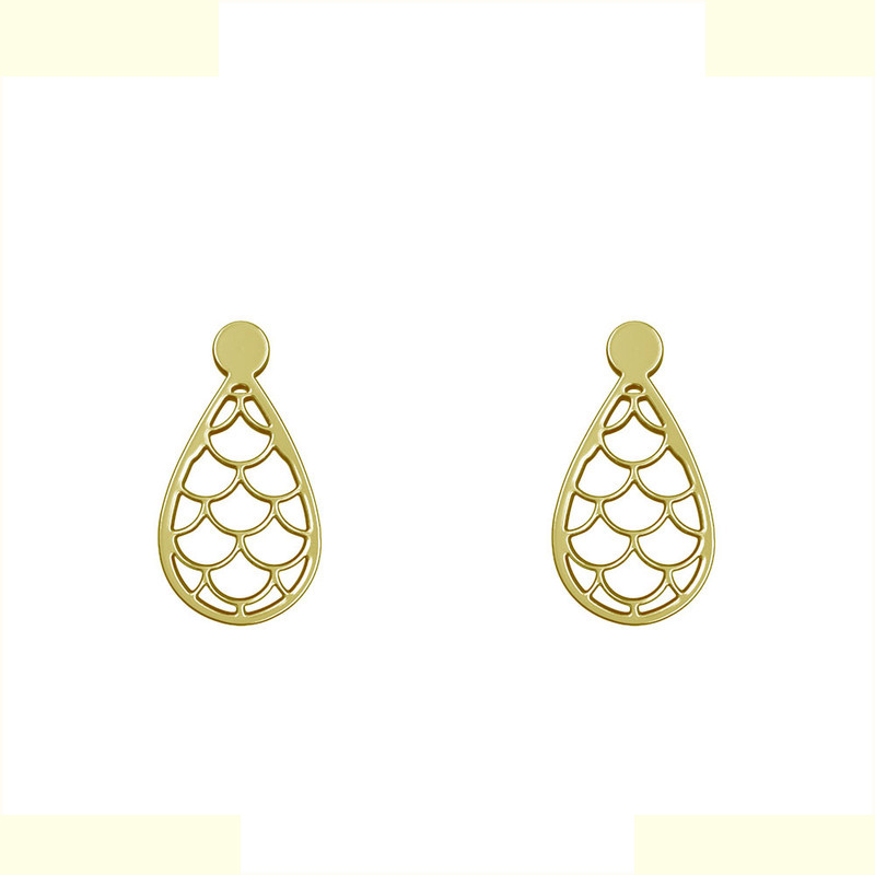 گوشواره طلا 18 عیار زنانه مدوپد مدل هندسی کد GA1-13888 گوشواره طلا 18 عیار زنانه مدوپد مدل هندسی کد GA1-13888