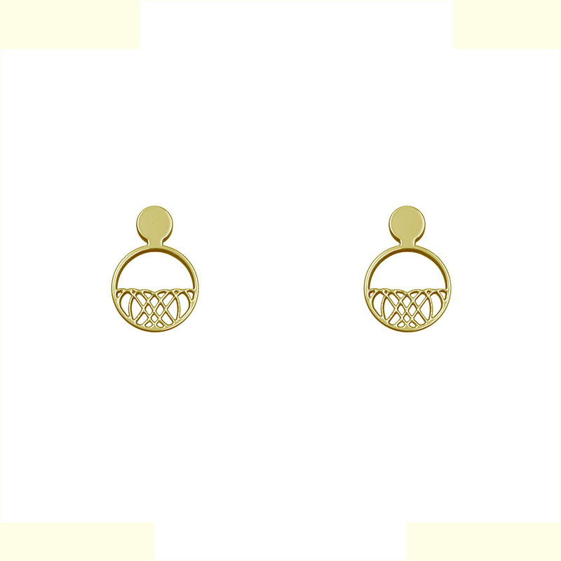 گوشواره طلا 18 عیار زنانه مدوپد مدل هندسی کد GA1-13926 گوشواره طلا 18 عیار زنانه مدوپد مدل هندسی کد GA1-13926