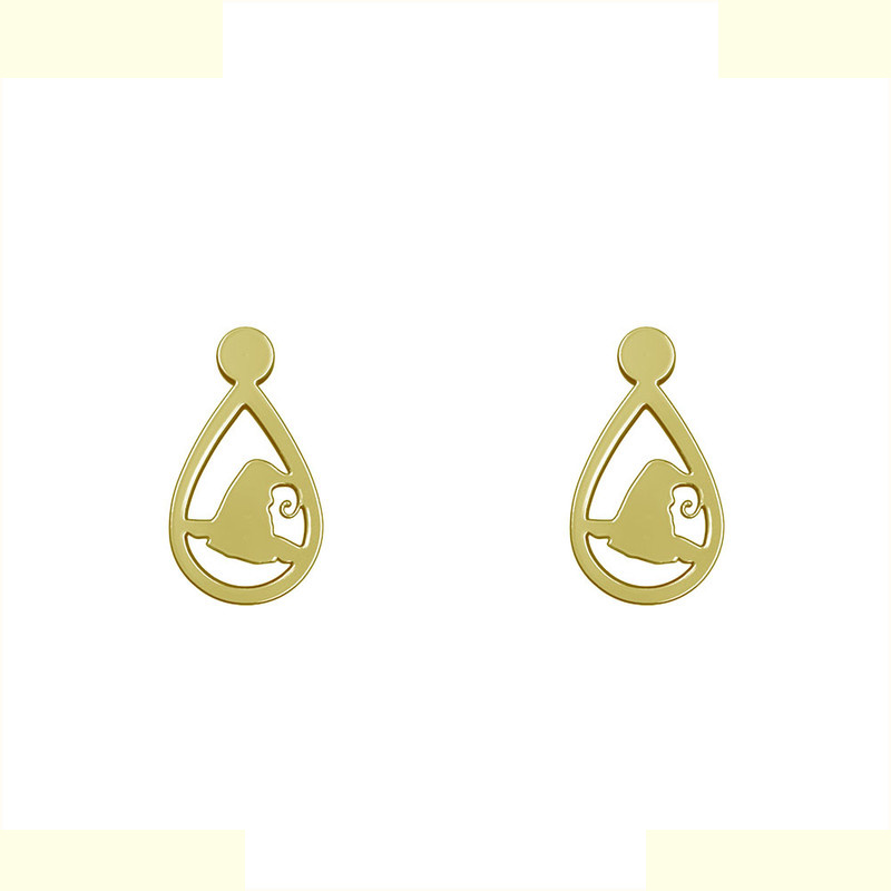 گوشواره طلا 18 عیار زنانه مدوپد مدل هندسی کد GA1-13945 گوشواره طلا 18 عیار زنانه مدوپد مدل هندسی کد GA1-13945