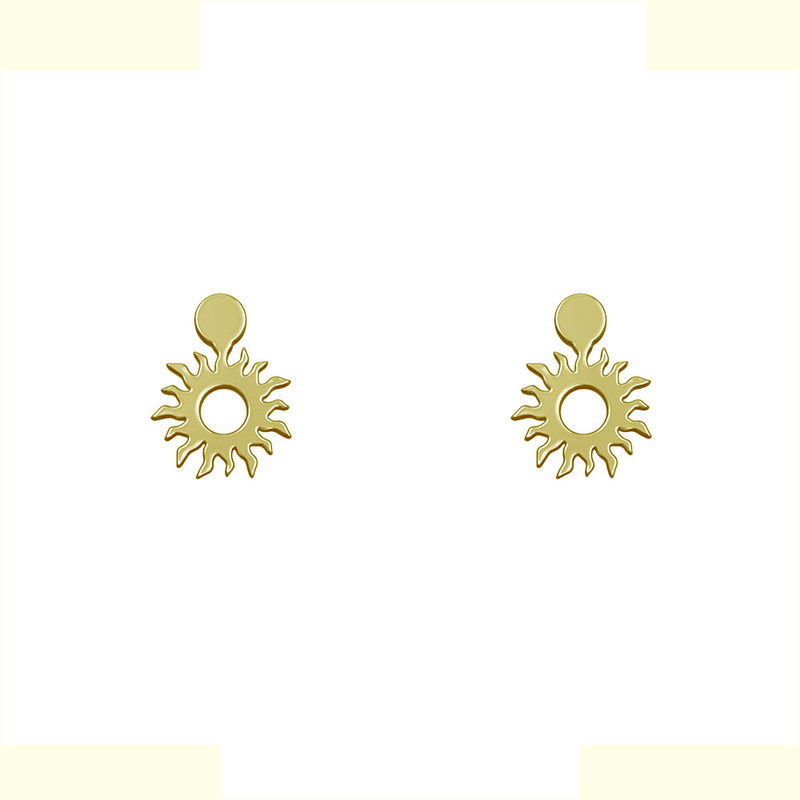 گوشواره طلا 18 عیار زنانه مدوپد مدل هندسی کد GA1-13967 گوشواره طلا 18 عیار زنانه مدوپد مدل هندسی کد GA1-13967