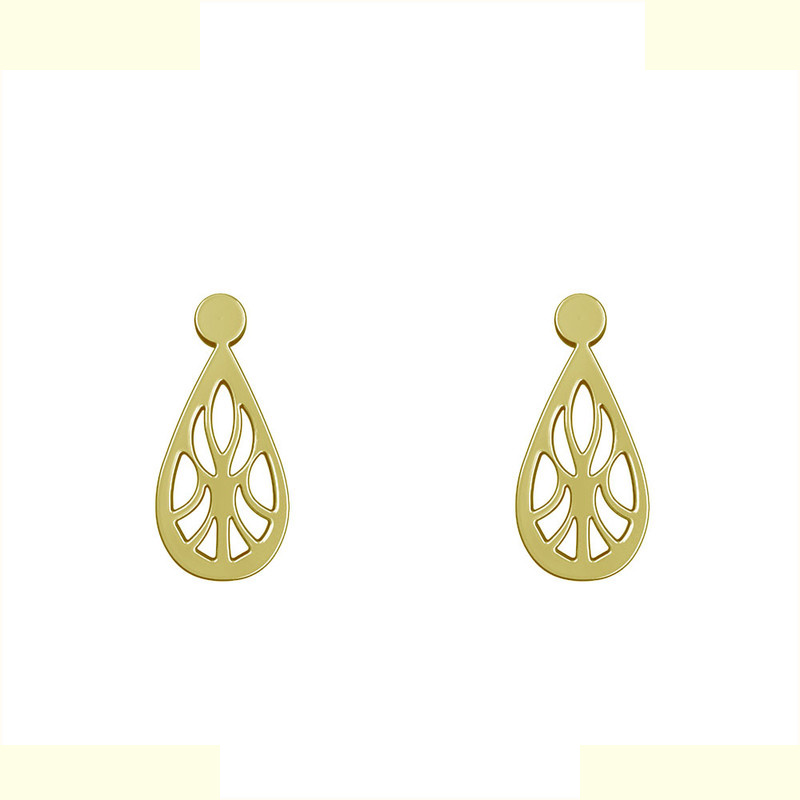 گوشواره طلا 18 عیار زنانه مدوپد مدل هندسی کد GA1-13970 گوشواره طلا 18 عیار زنانه مدوپد مدل هندسی کد GA1-13970