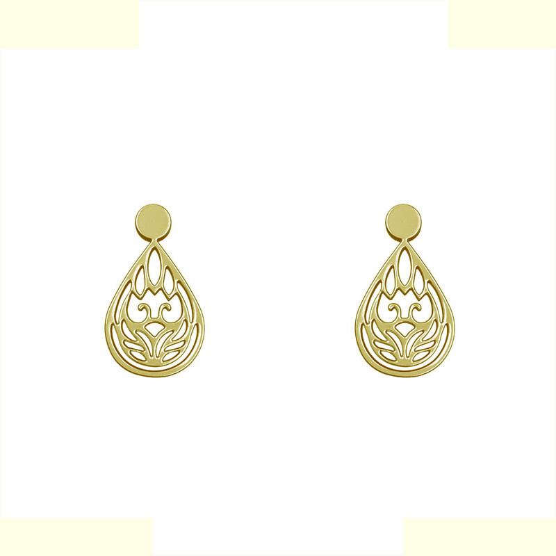 گوشواره طلا 18 عیار زنانه مدوپد مدل هندسی کد GA1-13993 گوشواره طلا 18 عیار زنانه مدوپد مدل هندسی کد GA1-13993