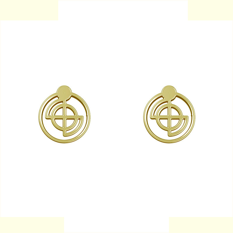 گوشواره طلا 18 عیار زنانه مدوپد مدل هندسی کد GA1-14075 گوشواره طلا 18 عیار زنانه مدوپد مدل هندسی کد GA1-14075