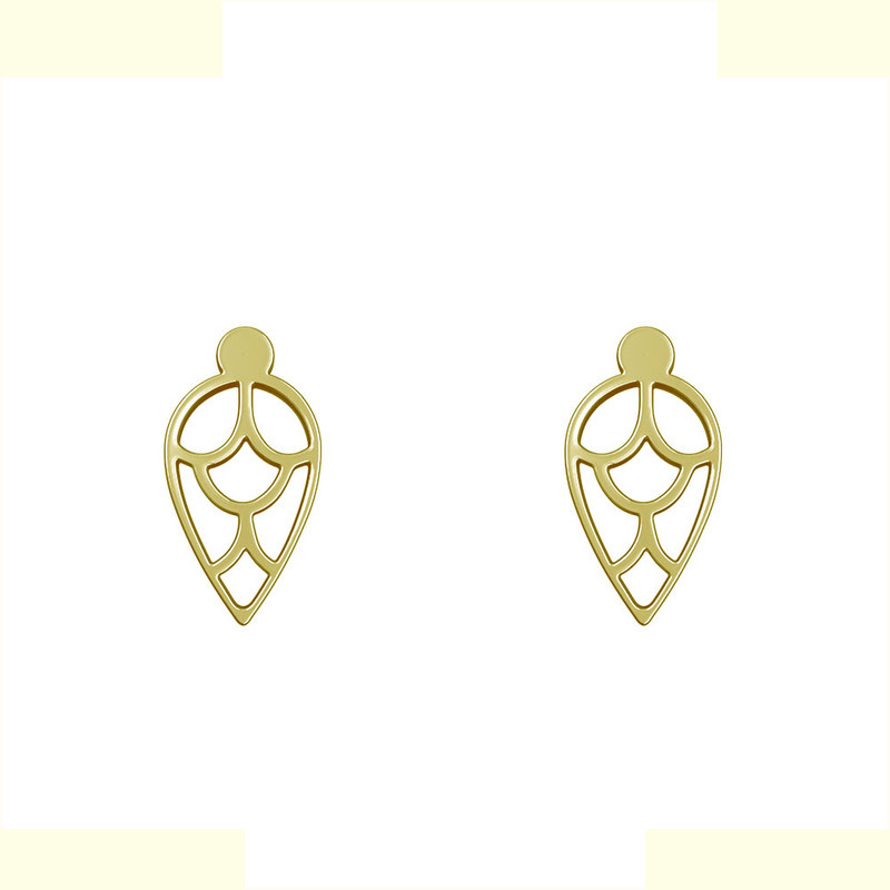 گوشواره طلا 18 عیار زنانه مدوپد مدل هندسی کد GA1-14080 گوشواره طلا 18 عیار زنانه مدوپد مدل هندسی کد GA1-14080