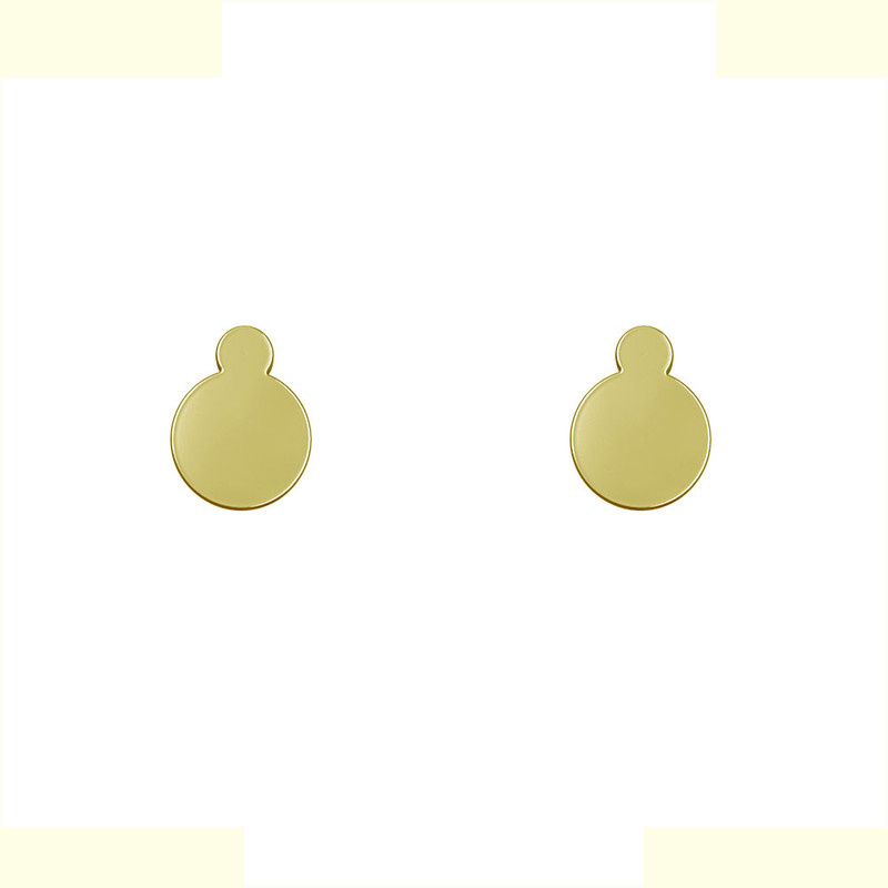 گوشواره طلا 18 عیار زنانه مدوپد مدل دایره کد GA1-14102 گوشواره طلا 18 عیار زنانه مدوپد مدل دایره کد GA1-14102