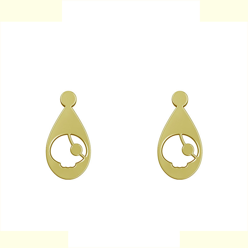 گوشواره طلا 18 عیار زنانه مدوپد مدل هندسی کد GA1-14109 گوشواره طلا 18 عیار زنانه مدوپد مدل هندسی کد GA1-14109