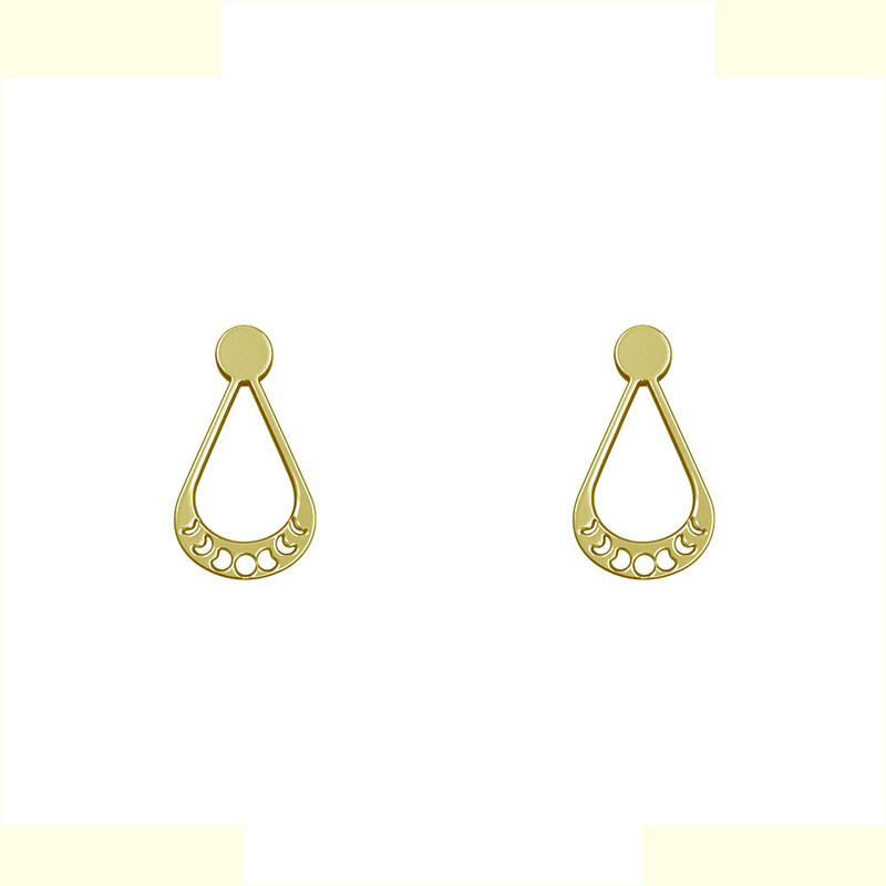 گوشواره طلا 18 عیار زنانه مدوپد مدل هندسی کد GA1-14139 گوشواره طلا 18 عیار زنانه مدوپد مدل هندسی کد GA1-14139