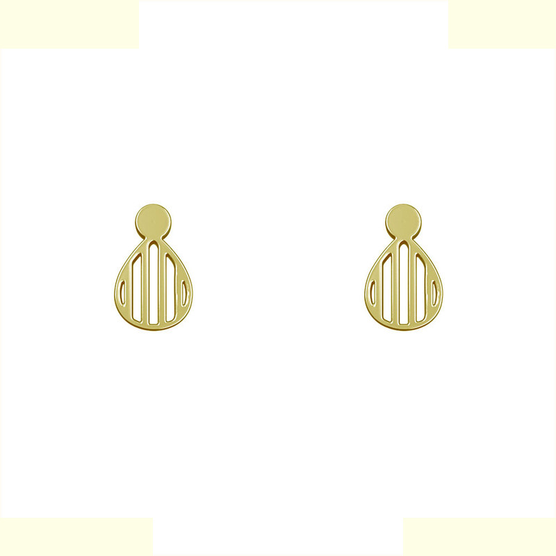 گوشواره طلا 18 عیار زنانه مدوپد مدل هندسی کد GA1-14140 گوشواره طلا 18 عیار زنانه مدوپد مدل هندسی کد GA1-14140