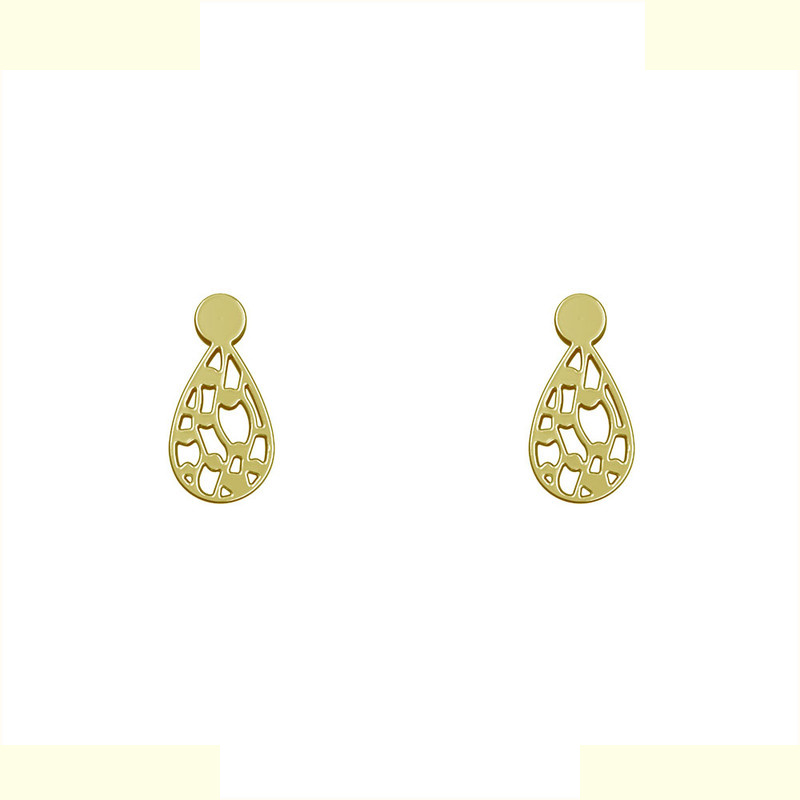 گوشواره طلا 18 عیار زنانه مدوپد مدل هندسی کد GA1-14150 گوشواره طلا 18 عیار زنانه مدوپد مدل هندسی کد GA1-14150