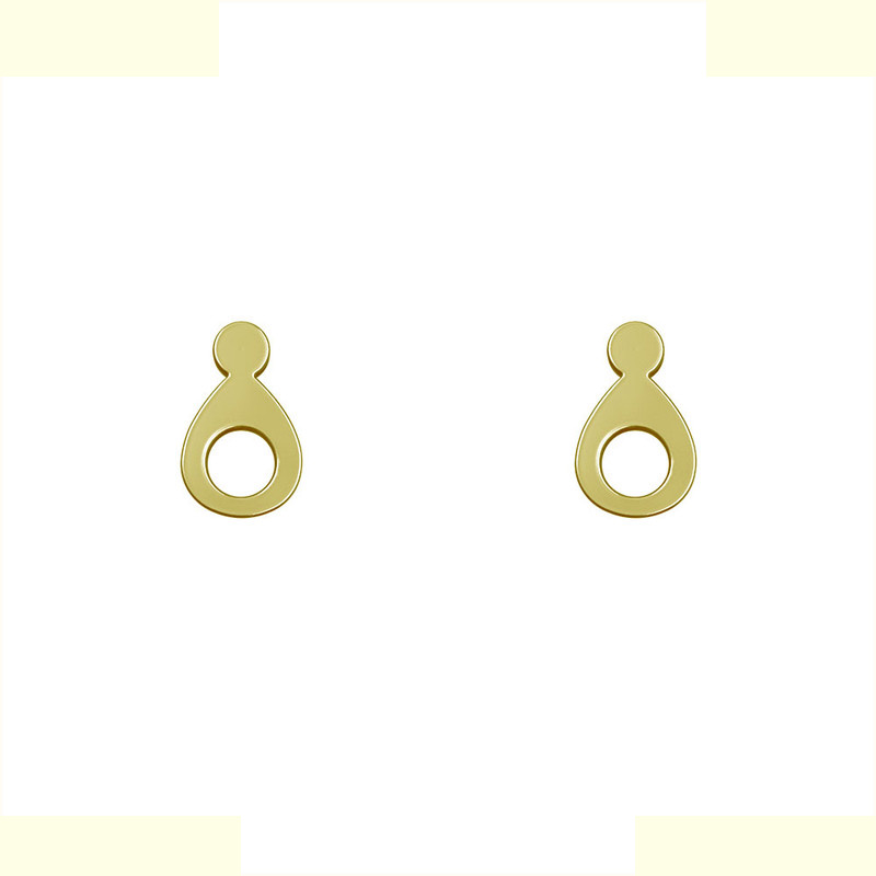 گوشواره طلا 18 عیار زنانه مدوپد مدل هندسی کد GA1-14166 گوشواره طلا 18 عیار زنانه مدوپد مدل هندسی کد GA1-14166