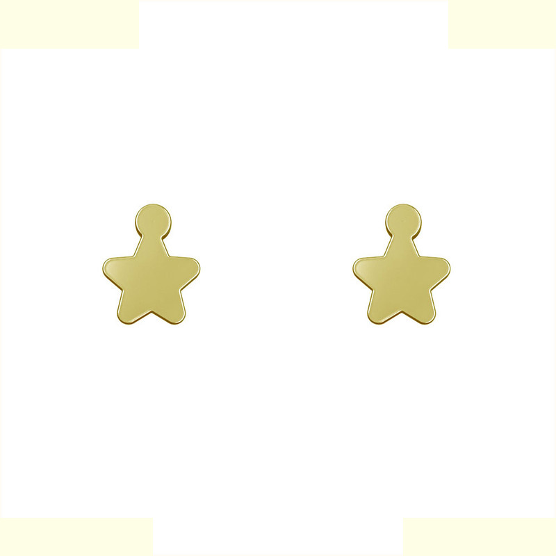 گوشواره طلا 18 عیار زنانه مدوپد مدل ستاره کد GA1-14188 گوشواره طلا 18 عیار زنانه مدوپد مدل ستاره کد GA1-14188