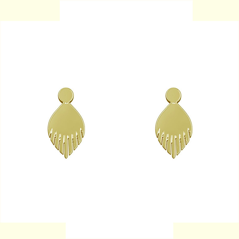 گوشواره طلا 18 عیار زنانه مدوپد مدل هندسی کد GA1-14204 گوشواره طلا 18 عیار زنانه مدوپد مدل هندسی کد GA1-14204