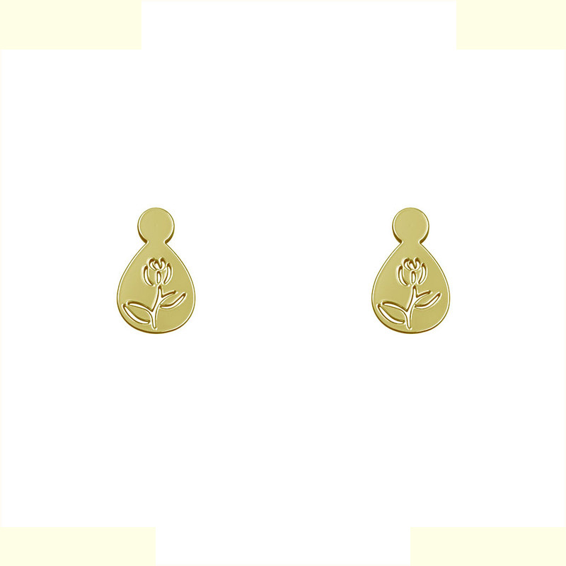 گوشواره طلا 18 عیار زنانه مدوپد مدل هندسی کد GA1-14229 گوشواره طلا 18 عیار زنانه مدوپد مدل هندسی کد GA1-14229