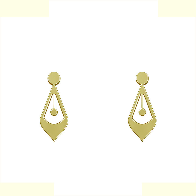 گوشواره طلا 18 عیار زنانه مدوپد مدل هندسی کد GA1-14246 گوشواره طلا 18 عیار زنانه مدوپد مدل هندسی کد GA1-14246