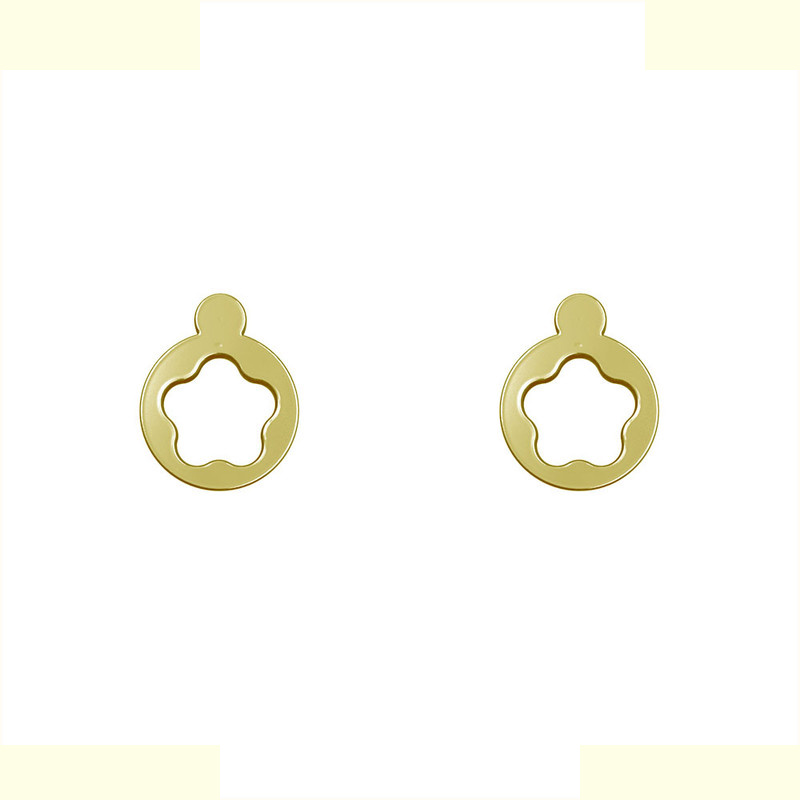 گوشواره طلا 18 عیار زنانه مدوپد مدل هندسی کد GA1-14256 گوشواره طلا 18 عیار زنانه مدوپد مدل هندسی کد GA1-14256