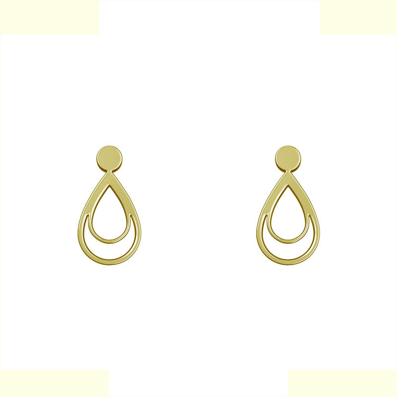 گوشواره طلا 18 عیار زنانه مدوپد مدل هندسی کد GA1-14319 گوشواره طلا 18 عیار زنانه مدوپد مدل هندسی کد GA1-14319