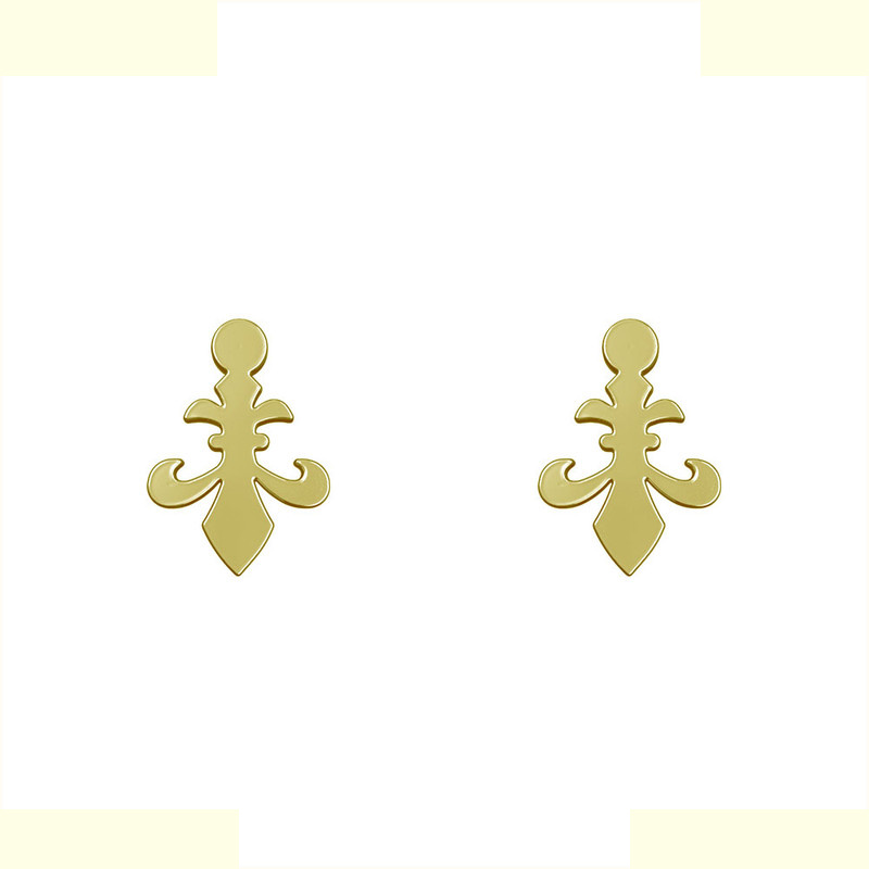 گوشواره طلا 18 عیار زنانه مدوپد مدل اسلیمی کد GA1-14339 گوشواره طلا 18 عیار زنانه مدوپد مدل اسلیمی کد GA1-14339